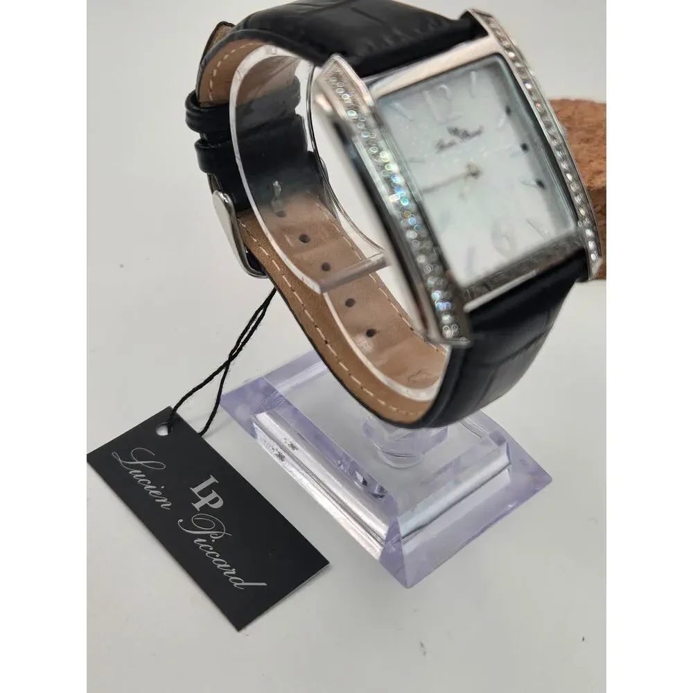 Lucien Piccard Lady's Coca mother of pearl Dial Crystal Watch